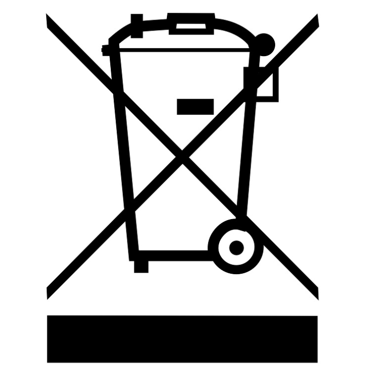 ElektroG: Crossed-Out Wheelie Bin