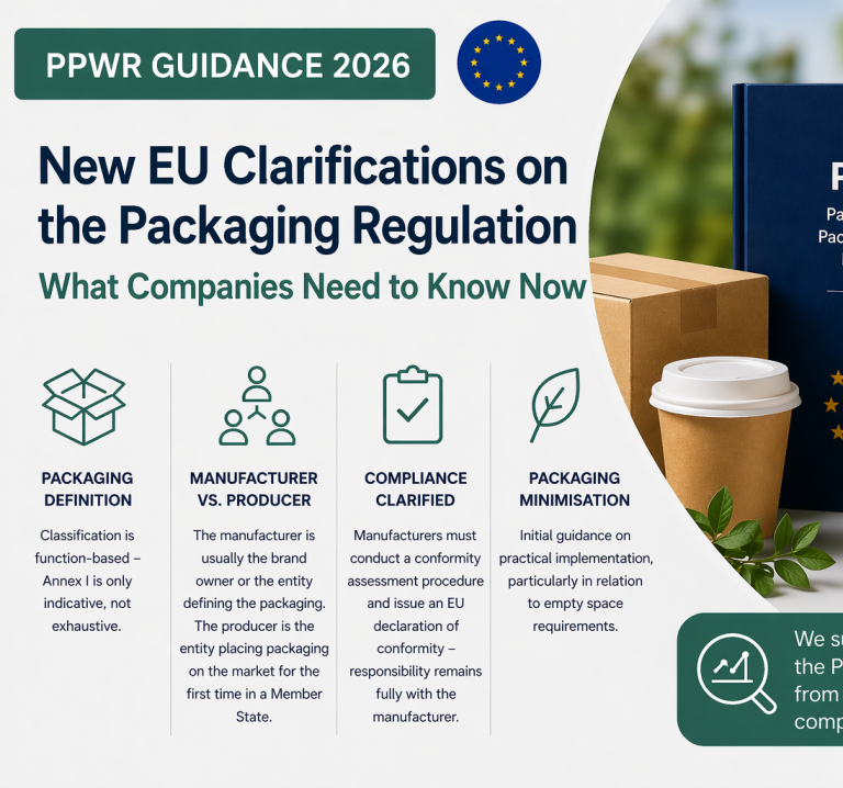PPWR Guidance 2026: New EU Clarifications on the Packaging Regulation